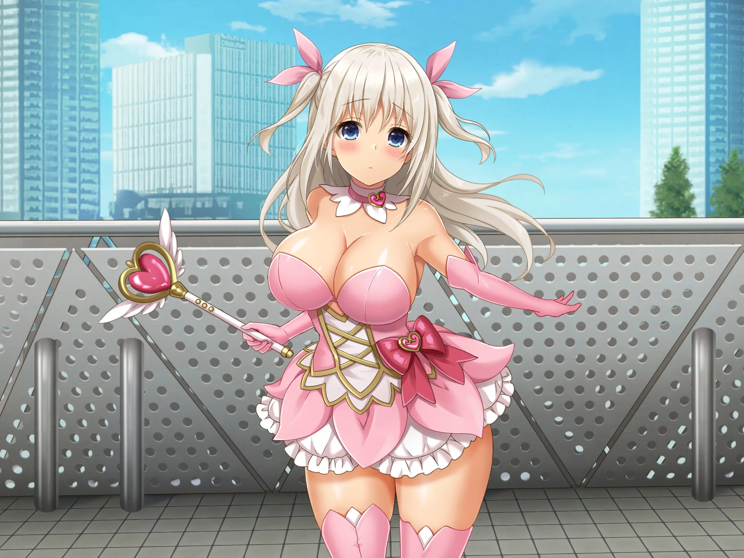 Kyonyuu Inaka Musume To Sugosu Ecchi Na Natsuyasumi 2 ~Tokai Hen~ | 거유시골처녀와 함께 음란한 여름방학2～도시편～